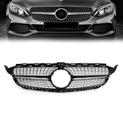 Mặt Calang Kim Cương Sao Rơi Cho Xe Mercedes Benz C Class W205