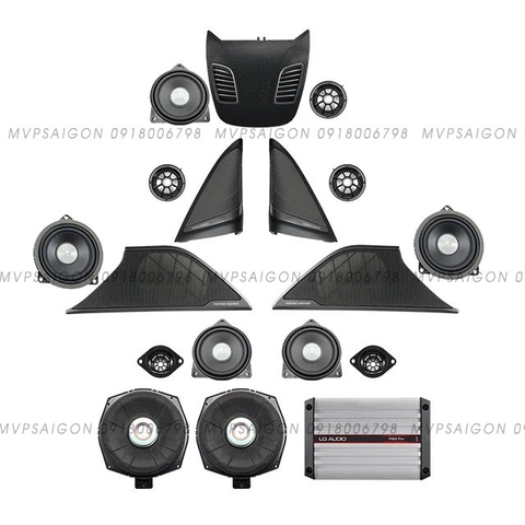 Nâng cấp bộ 5 loa ốp cửa Treble Tweeter điều khiến trung tâm BMW G30 G31