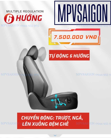 Độ ghế chỉnh điện xe ô tô- Giải pháp và báo giá chi tiết nhất