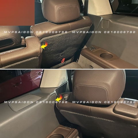 Nâng cấp ghế Mercedes Benz GLE GLS ngả lưng sâu hơn nguyên bản