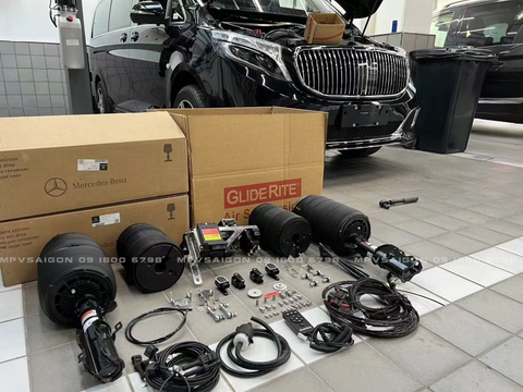 Phuộc hơi Gliderite dành cho Mercedes Benz V250: giải pháp tối ưu- êm ái vượt trội