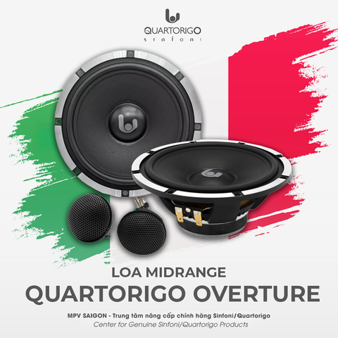 Loa Mid range Quartorigo Overture (Made in Italy)