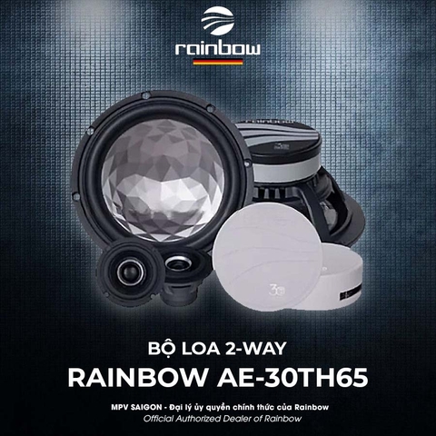 Bộ loa Rainbow AE-30TH65 6.5 inch nhập Đức