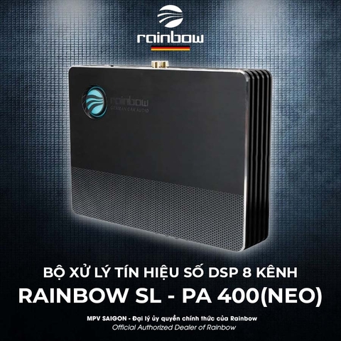 Bộ xử lý tín hiệu số 8 kênh DSP Rainbow SL - PA 400(NEO)