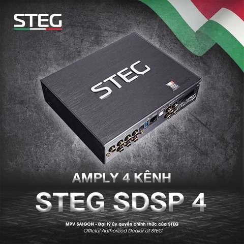 Amply Steg 4 kênh SDSP 4