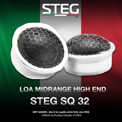 Loa midrange STEG SQ 32 AUTO SOUND HIGH END TWEETER