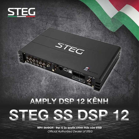 AMPLY DSP 12 KÊNH STEG SS DSP 12