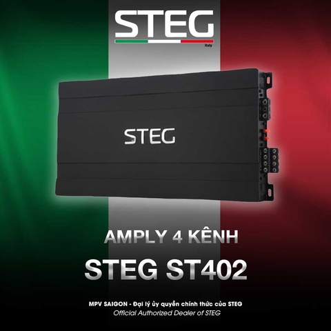 Amply 4 kênh STEG ST402