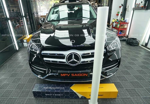 Thi công PPF Teckwrap cho xe sang GLS 450 2025