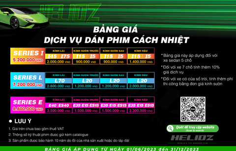 Phim Cách Nhiệt HELIOZ