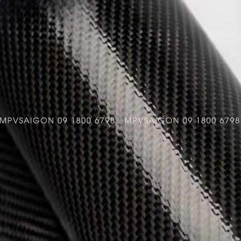 Vải carbon fiber 3K dệt cho nội thất ô tô C01