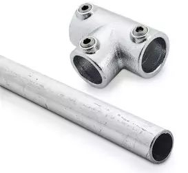 Khớp nối ống thép tròn Phi 42