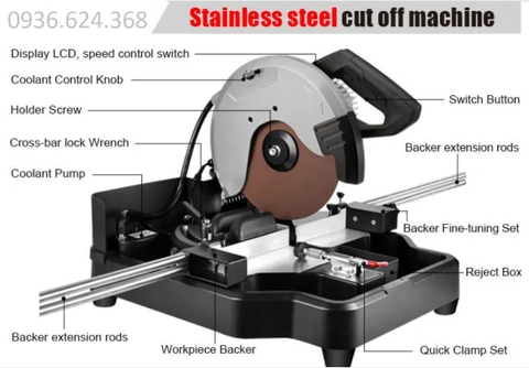 Máy Cắt Inox- Máy Cắt Inox Tua Chậm