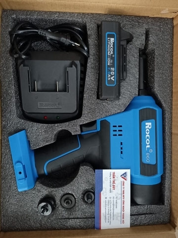 Súng bắn tán rút ( Súng rút ốc tán) Rocol RL860 ( 2 Pin+ sạc)