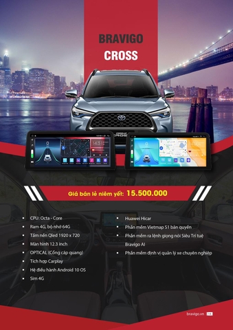 BRAVIGO PRO TECH CROSS 4G/64GB
