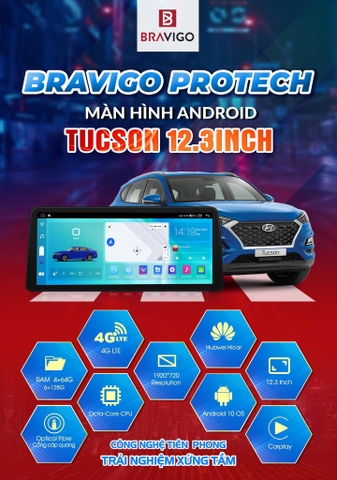 BRAVIGO PRO TECH TUCSON 4G/64GB - 6G/128G