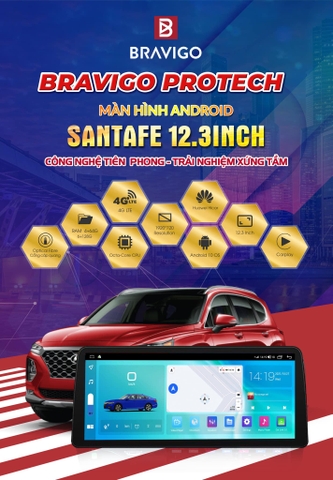 BRAVIGO PRO TECH SANTAFE 4G/64GB -6G/128G