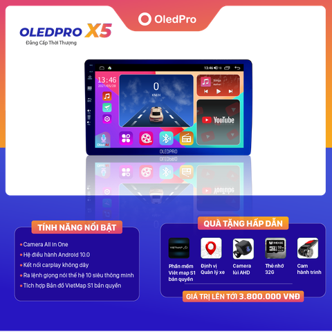 Màn Hình Android Oled Pro X5 New – Thiết Bị Đầy Công Nghệ