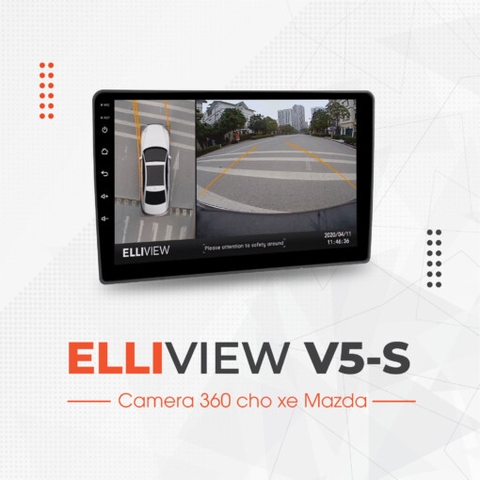 Camera 360 Độ ElliView V5 Bản S Cho Xe Mazda