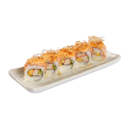 Salmon Tataki Maki Tái tái, ăn ngon tê tái.