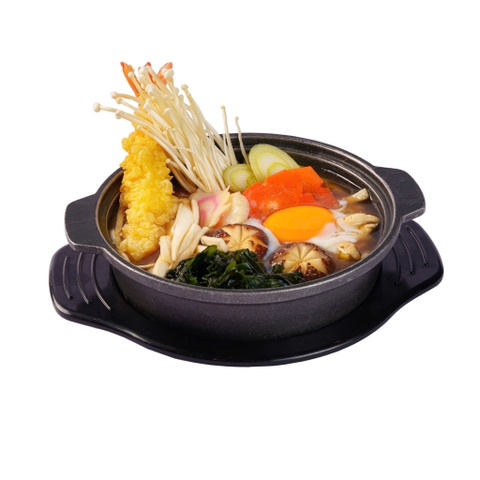 Mì Nabe Yakiudon Miso ăn nóng là ấm lòng!