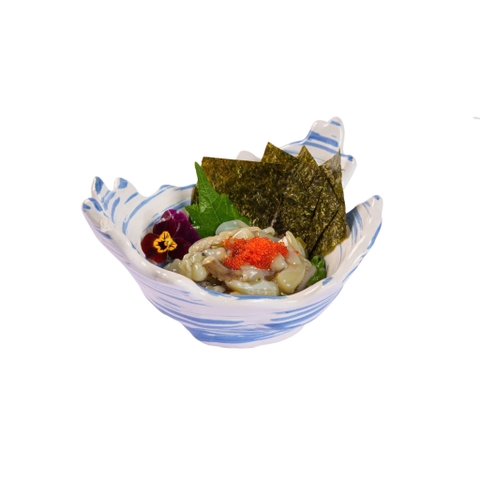 Bạch Tuột Sống Trộn Wasabi Anh ấy vừa nồng vừa cay