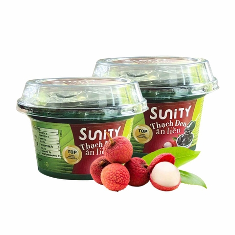 Thạch đen vị Vải 166g