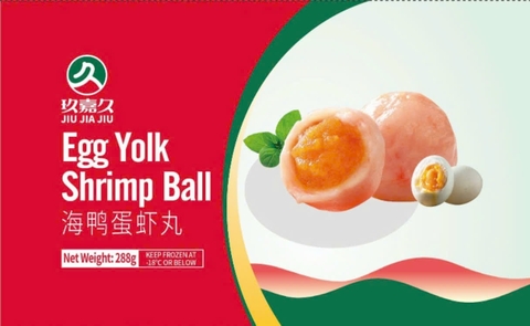 JIUJIAJIU - Viên tôm trứng muối 288g