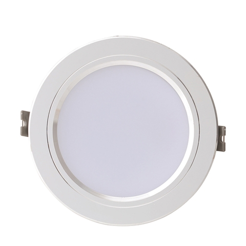 Đèn LED Âm trần Downlight 7W Viền Bạc AT10 90/7W RẠNG ĐÔNG