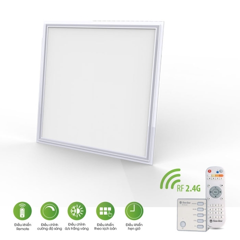 Đèn LED Panel 60x60 40W - điều khiển bằng Remote P07 60x60/40W.RF RẠNG ĐÔNG