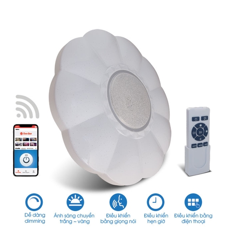 Đèn LED ốp trần thông minh wifi 48w D LN15L 490/48W.WF RẠNG ĐÔNG