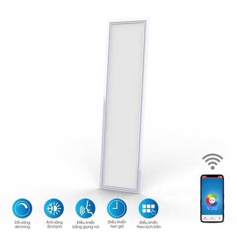Đèn LED Panel smart wifi 40w D P02L 30x120/40W.WF RẠNG ĐÔNG