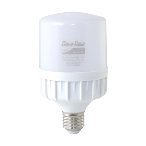 Bóng đèn LED BULB Trụ 20W TR80N1/20W.H RẠNG ĐÔNG