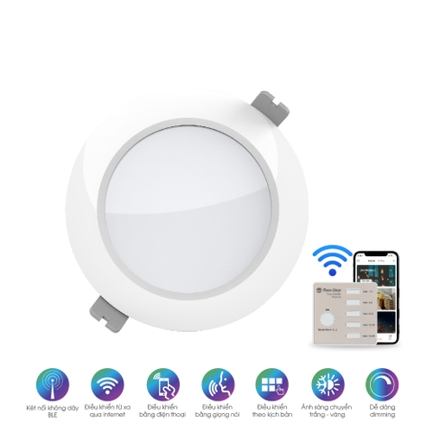Đèn LED Âm trần Downlight 110/9W AT16.BLE 110/9W RẠNG ĐÔNG