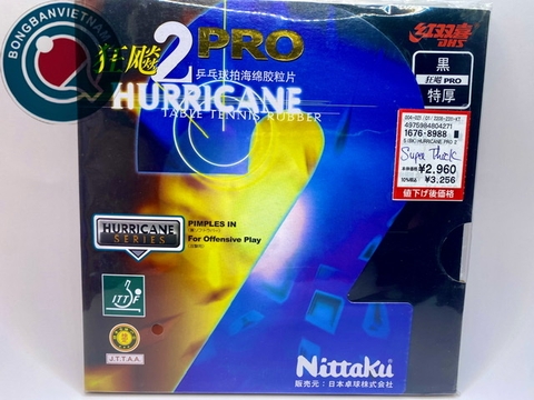 Nittaku Hurricane 2 pro (NĐ Nhật)