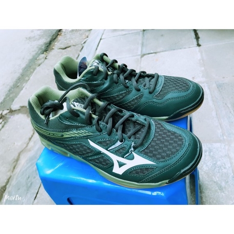 Giày Mizuno Thunder Blade Xanh bộ đội