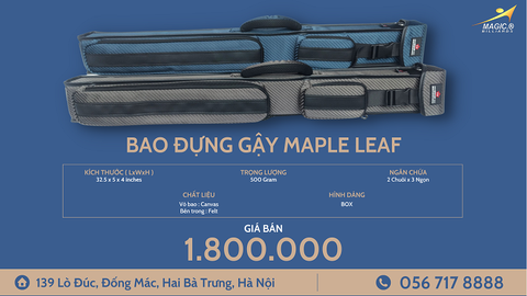 BAO ĐỰNG GẬY 2x3 MAPLE LEAF