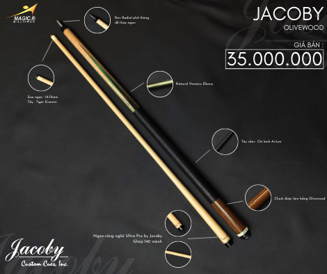 JACOBY CUSTOM CUES ( YELLOW )