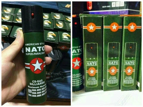 Bình Xịt Cay Nato