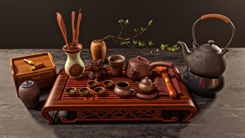 Tân gia nên tặng gì ? - Bộ dụng cụ pha trà