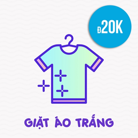 Giặt áo trắng