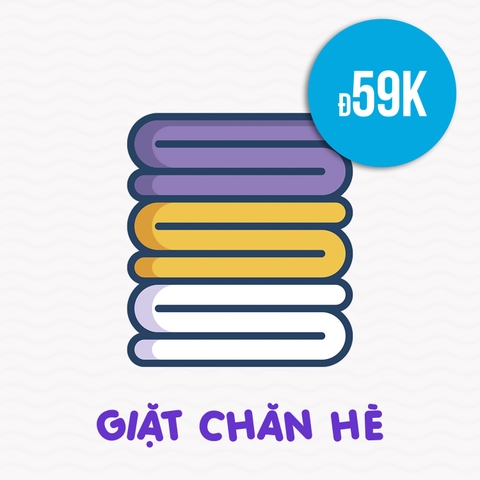 Giặt chăn hè (Chăn mỏng)