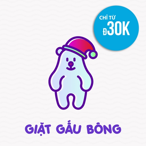 Giặt gấu bông