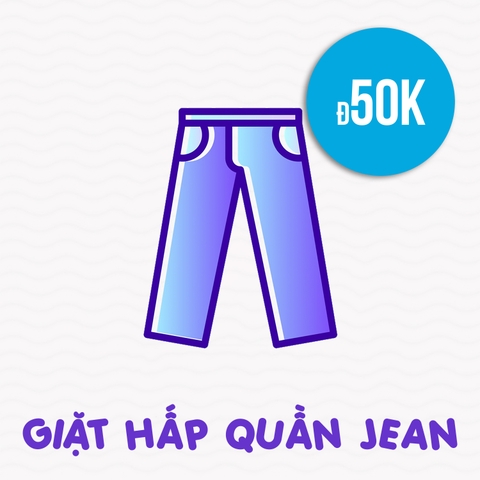 Giặt hấp quần Jeans