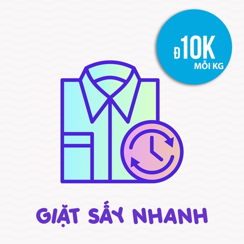 Giặt sấy cấp tốc