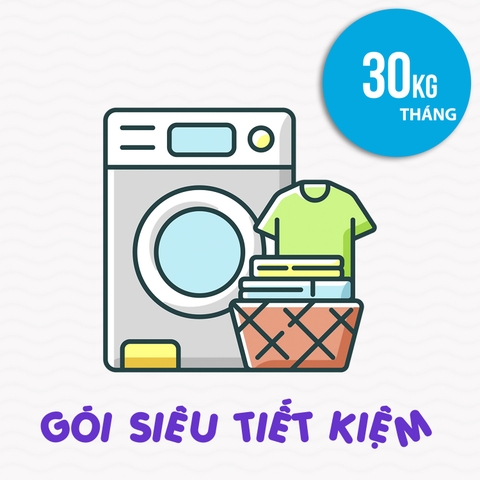 Gói giặt tháng 30 kg