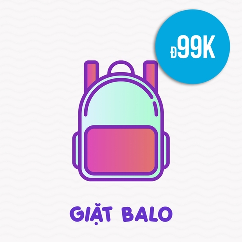 Giặt balo