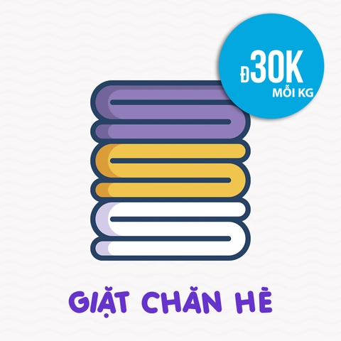Giặt chăn hè (Chăn mỏng)