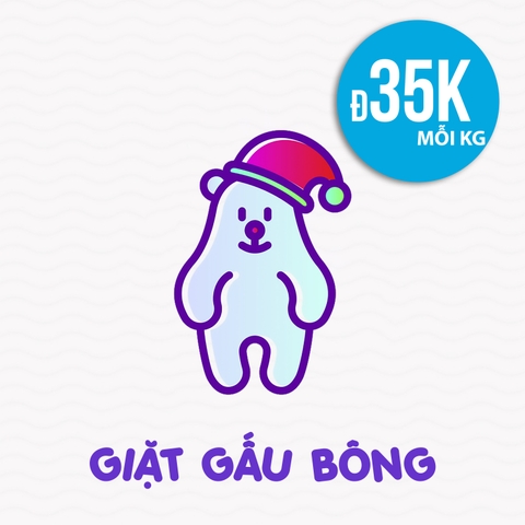 Giặt gấu bông