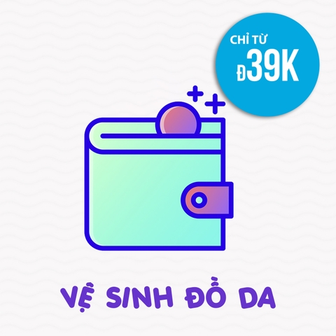 Vệ sinh đồ da